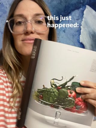 děkuji @elledecorationczech za prostor a @barbora.lundgren za krásné zachycení. 🥹🥹🥹